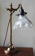 Barleytwist Table Lamp  bronze finish