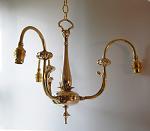 Three arm hanging lamp