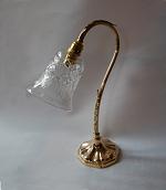 Ornate Swan Neck Table Lamp