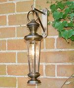 Small Colonial porch lantern with wall bracket