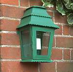 Green Cottage  Exterior Lantern