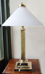 The Trafalgar Table Lamp  in polished brass