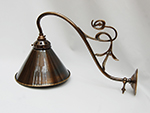 Cast Art Nouveau bracket